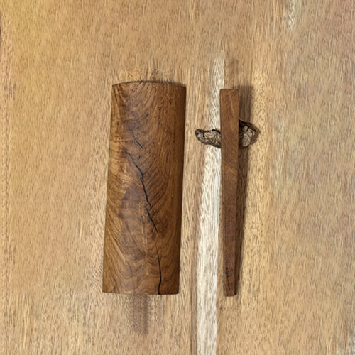 Polished Hickory Tea Scoop