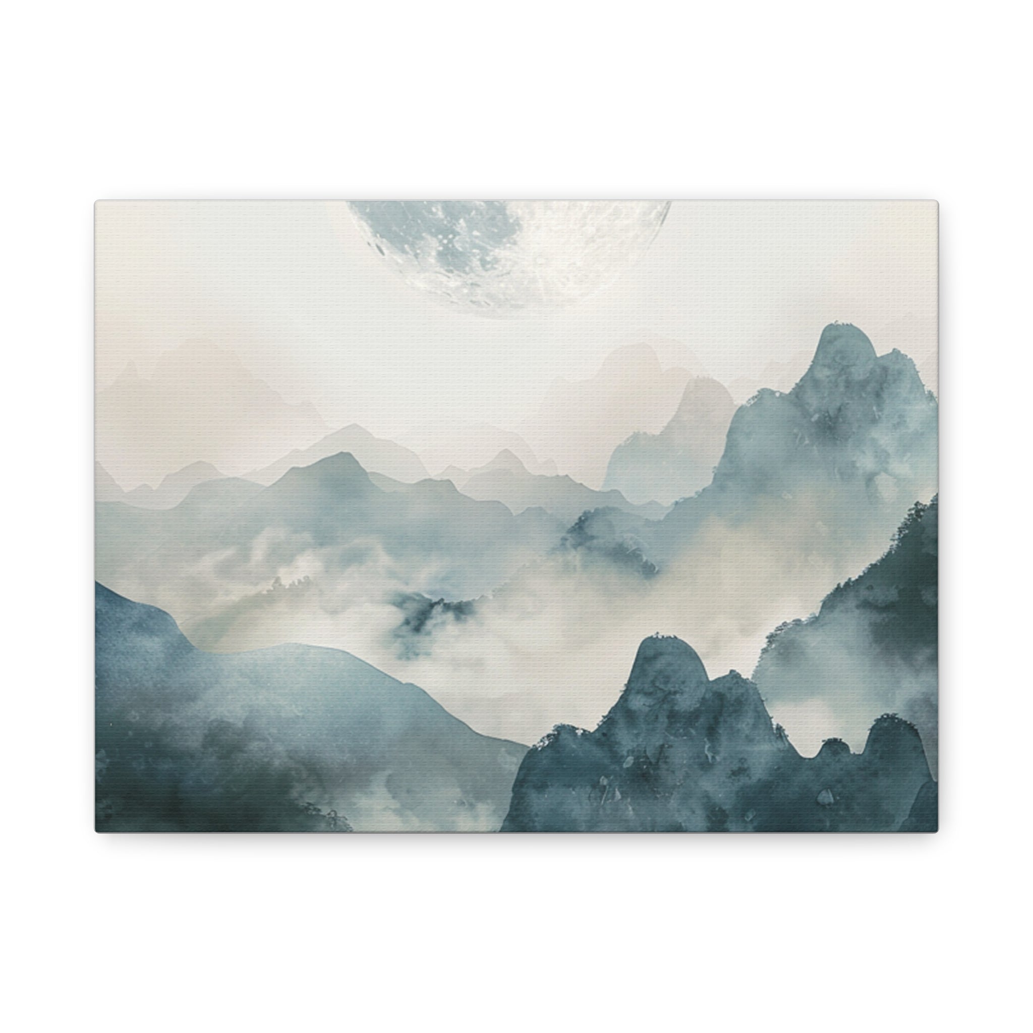 Full Blue Moon - Matte Canvas, Stretched, 1.25"