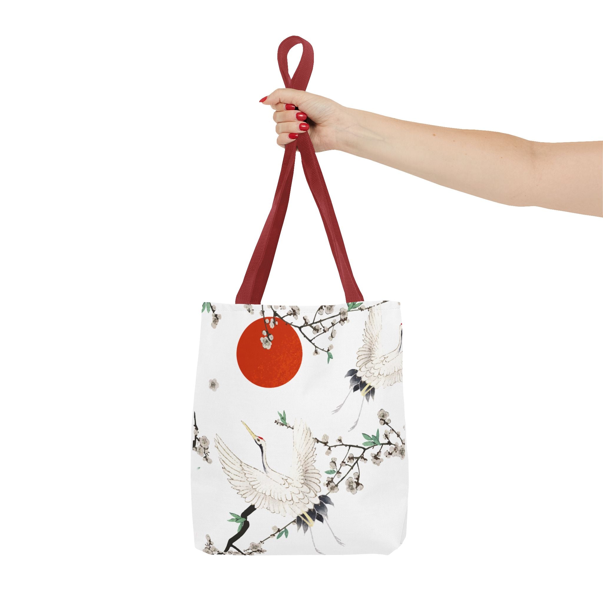 Dancing of the cranes-Tote Bag (AOP)