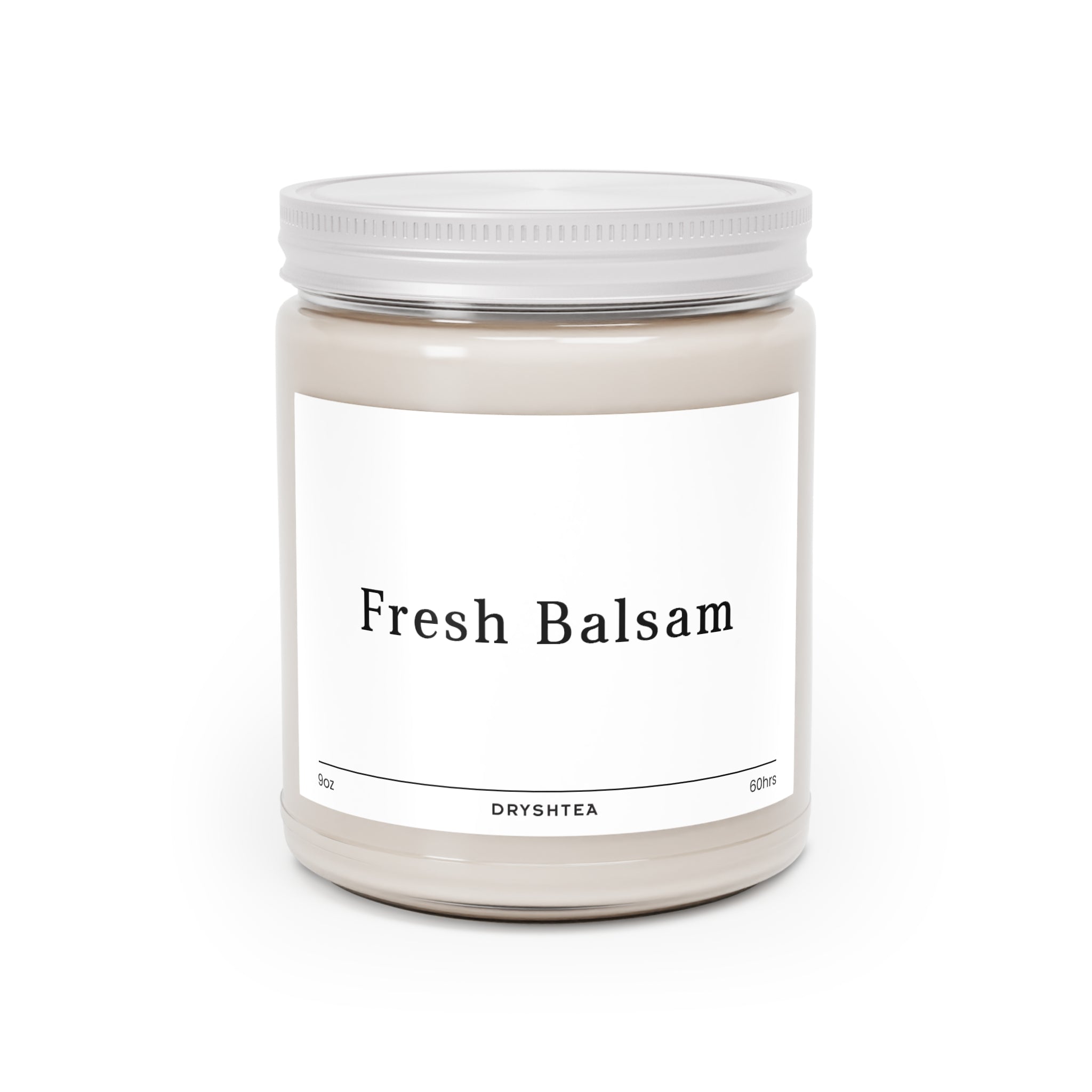 9oz Natural Scented Candles - Fresh Balsam Scent