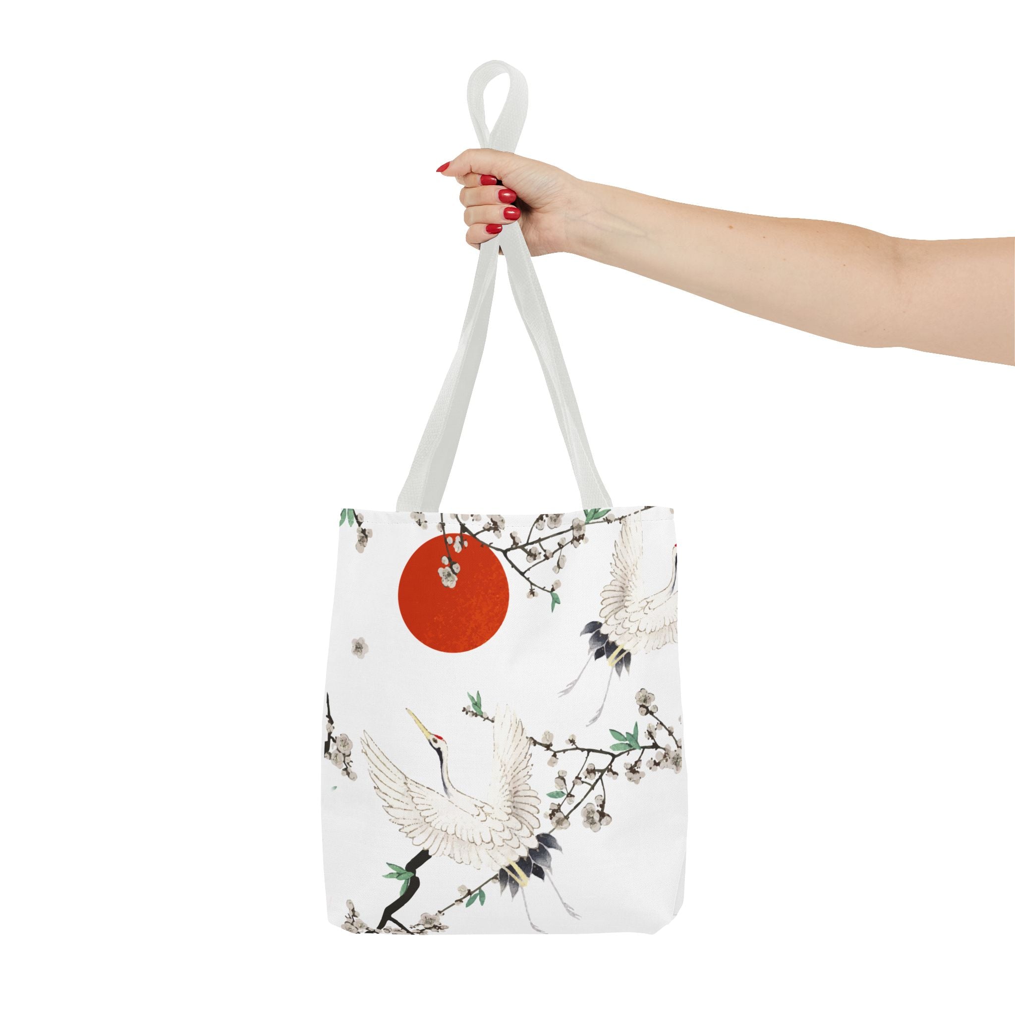 Dancing of the cranes-Tote Bag (AOP)