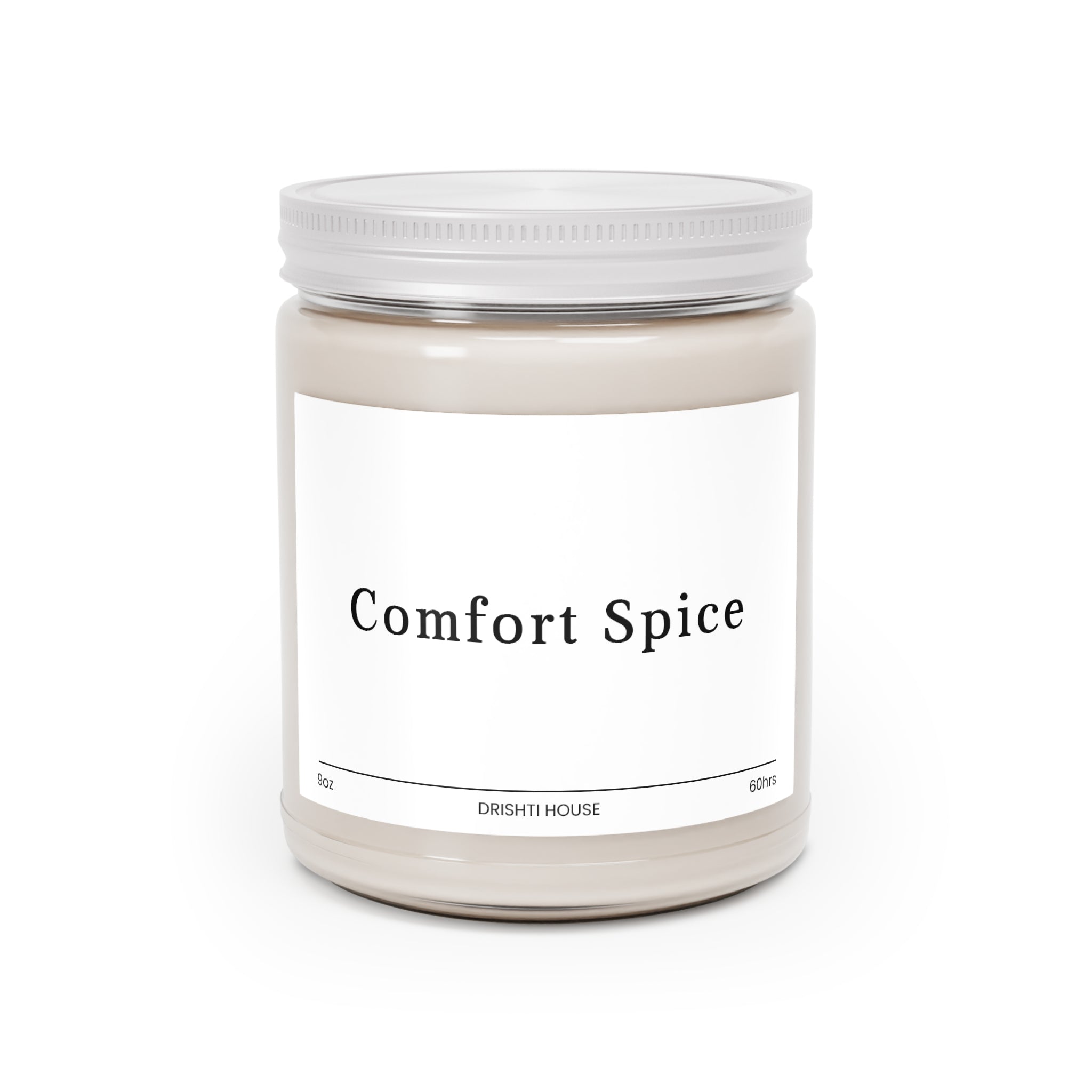 9oz Natural Scented Candles - Comfort Spice Scent
