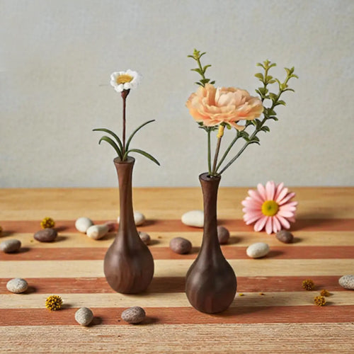 Single Stem Walnut Vessel