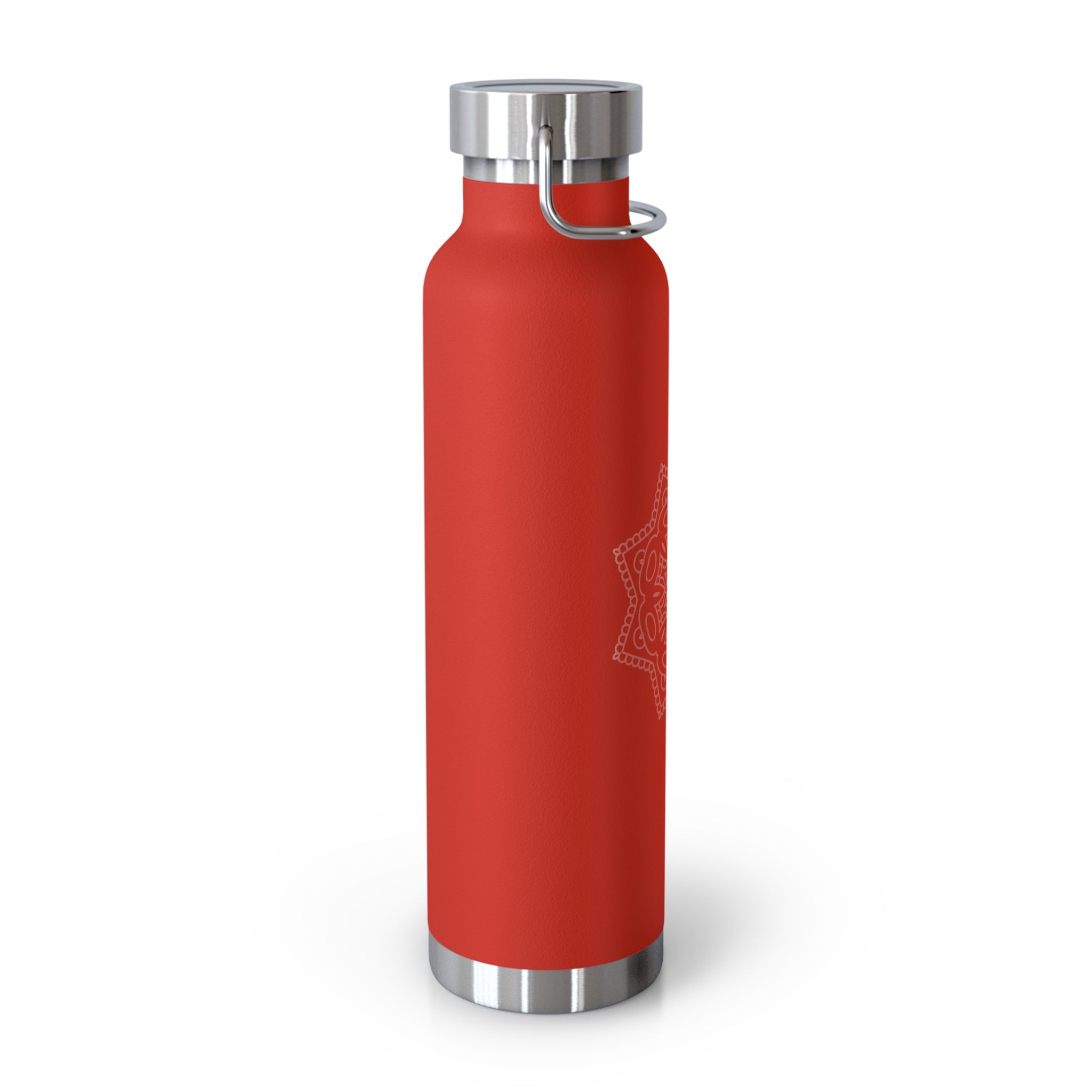 Crimson Mandala - Copper Vacuum Insulated Bottle, 22oz