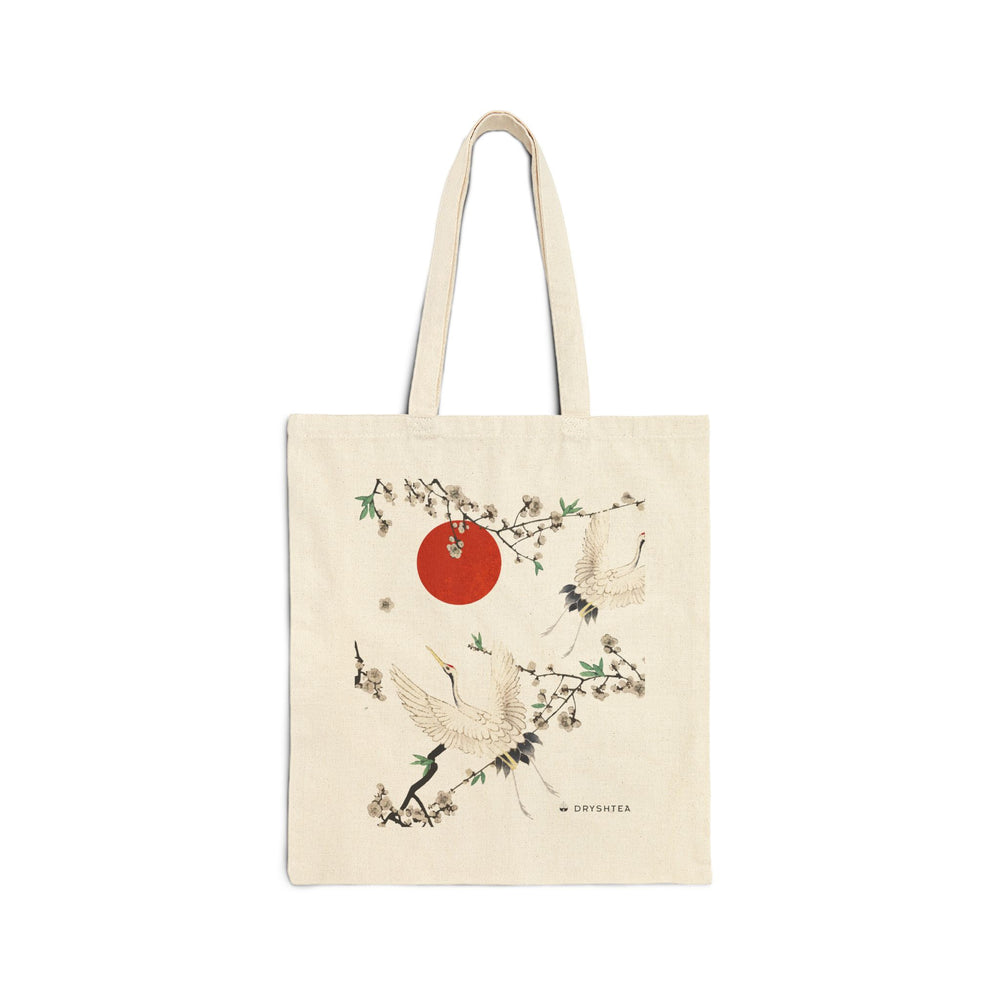 Dance of the Cranes Cotton Tote