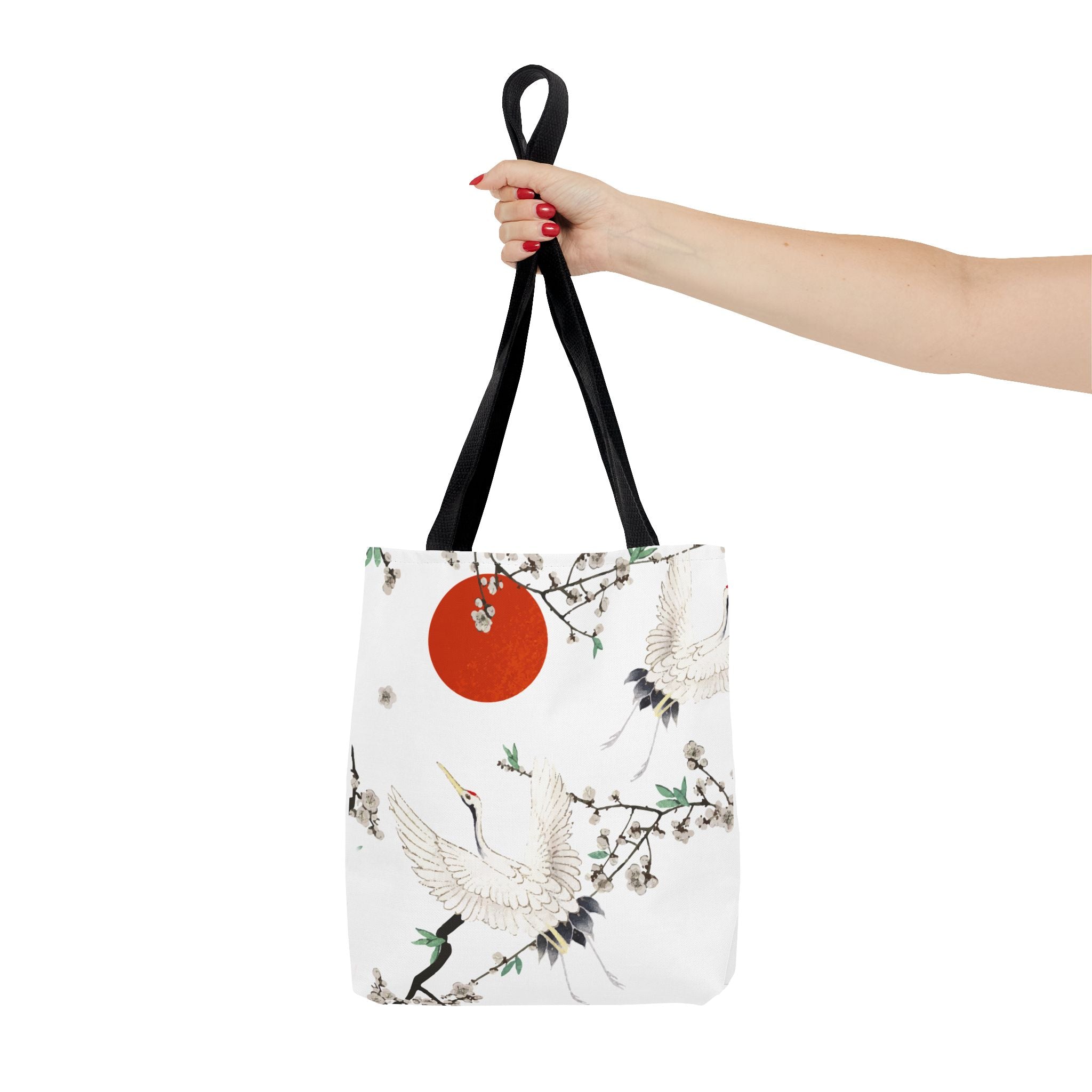 Dancing of the cranes-Tote Bag (AOP)
