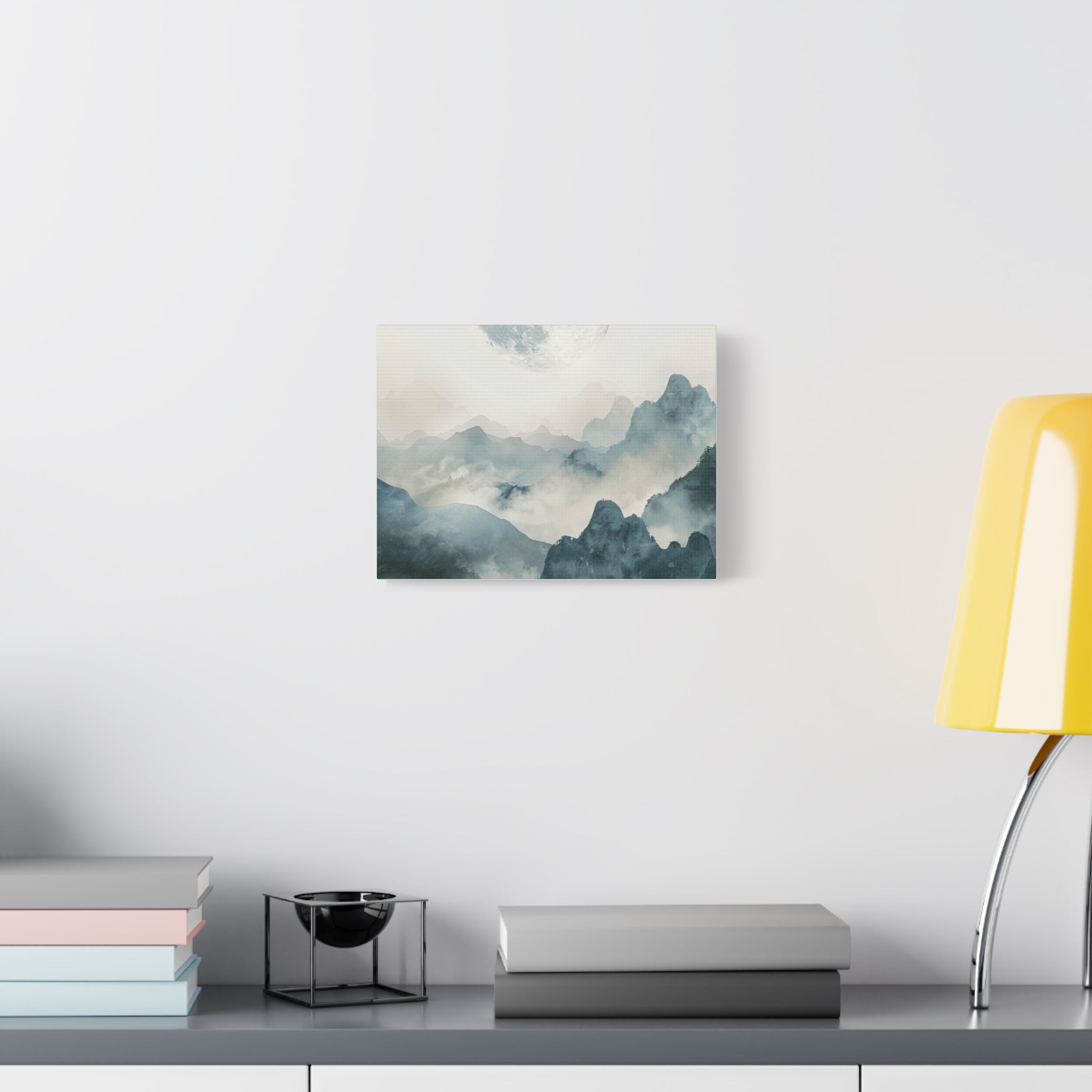Full Blue Moon - Matte Canvas, Stretched, 1.25"