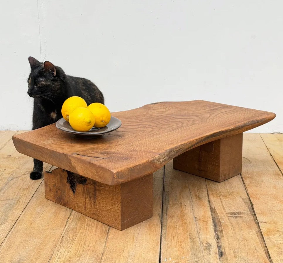 Grounded Harmony Live Edge Side Table