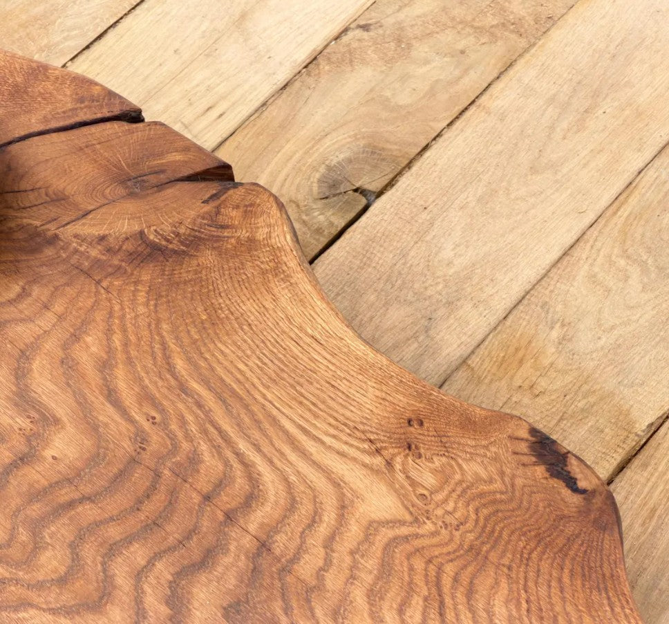 Grounded Harmony Live Edge Side Table