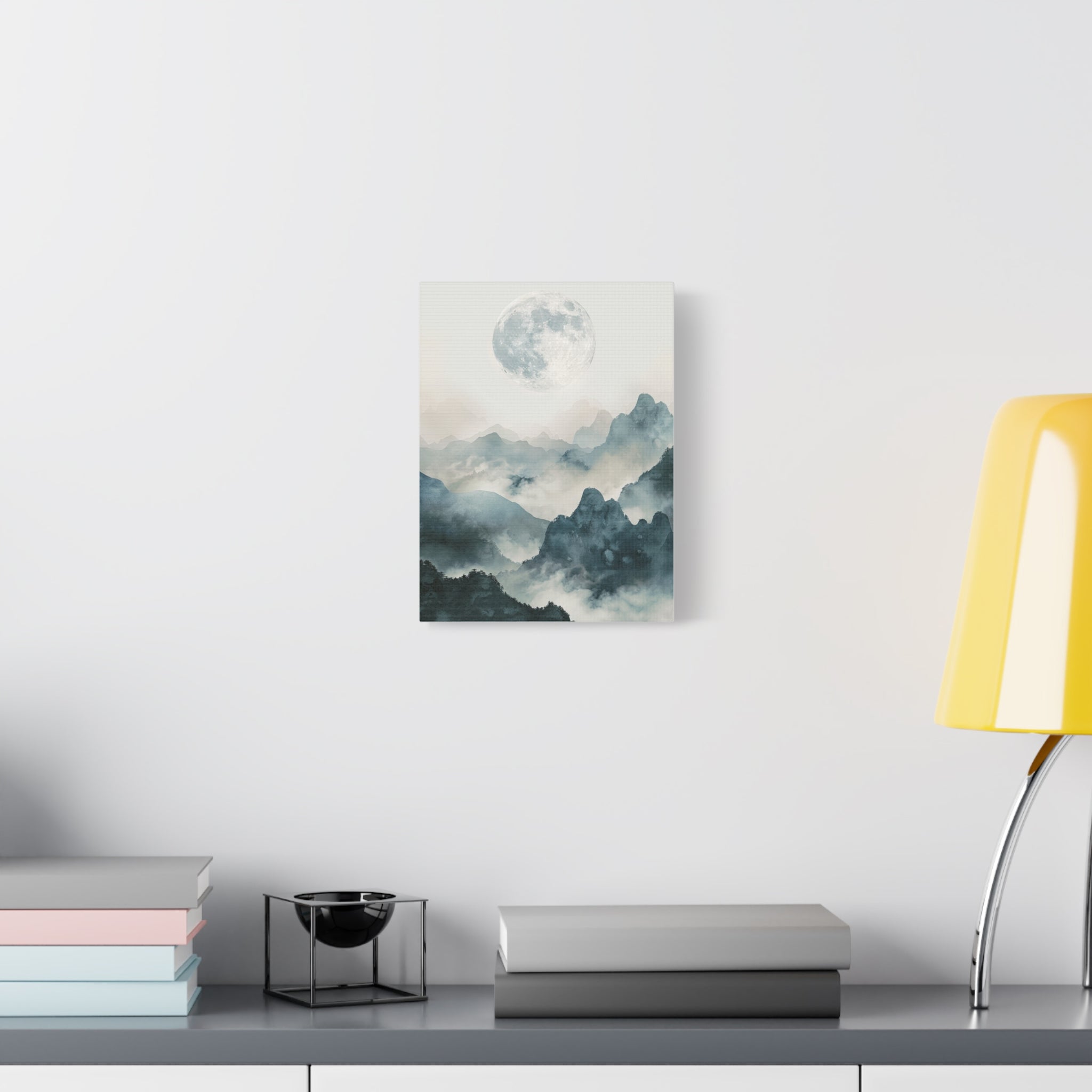Full Blue Moon - Matte Canvas, Stretched, 1.25"
