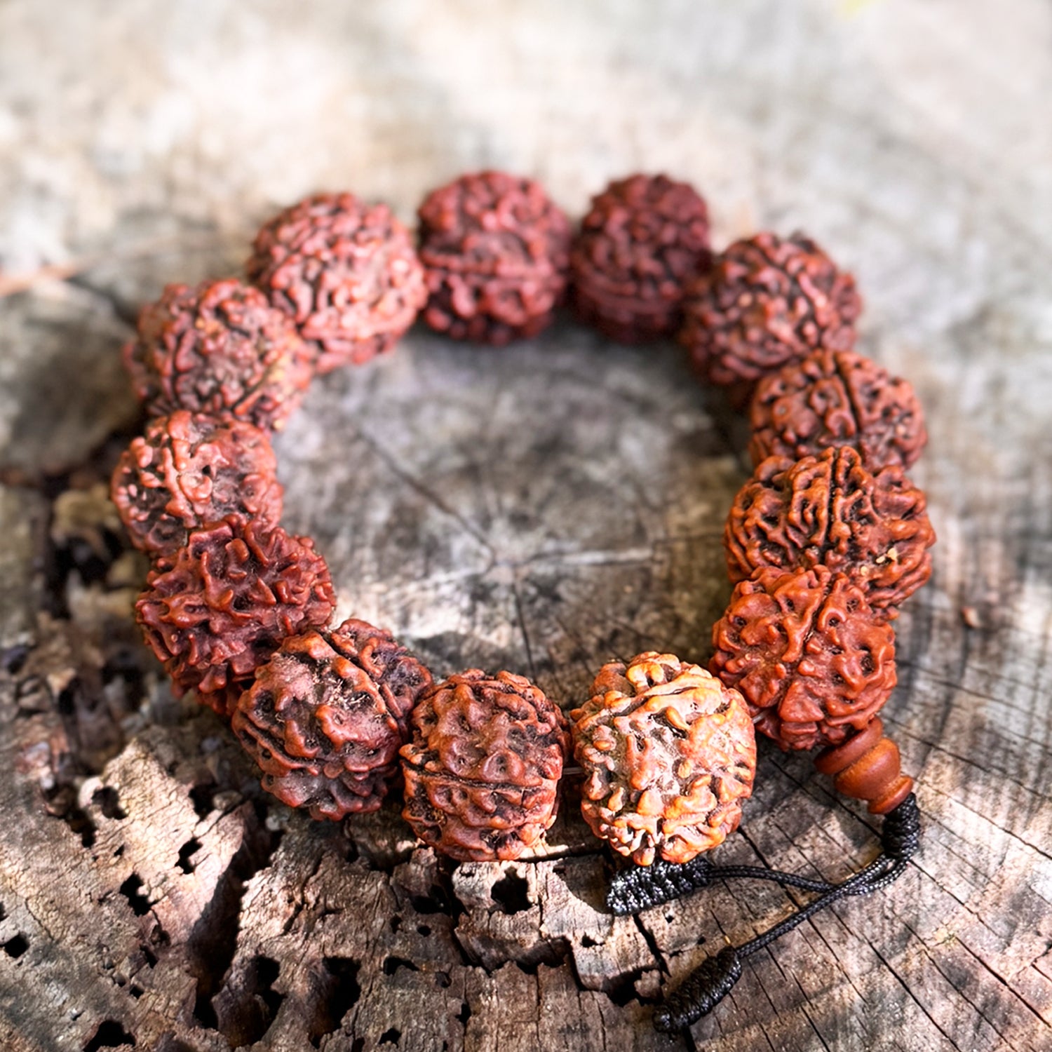 Five Faces Wrist Mala