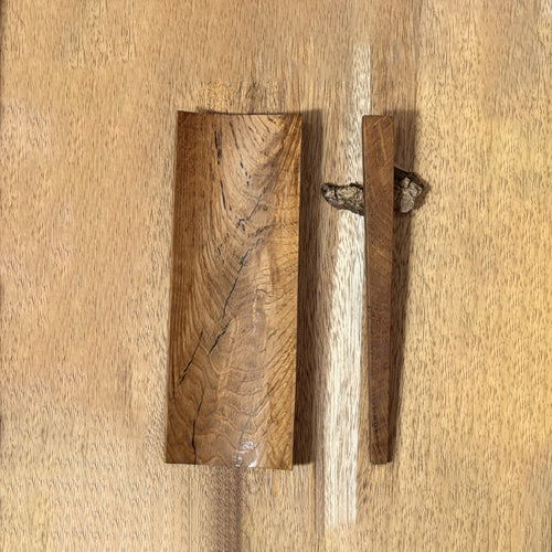 Polished Hickory Tea Scoop