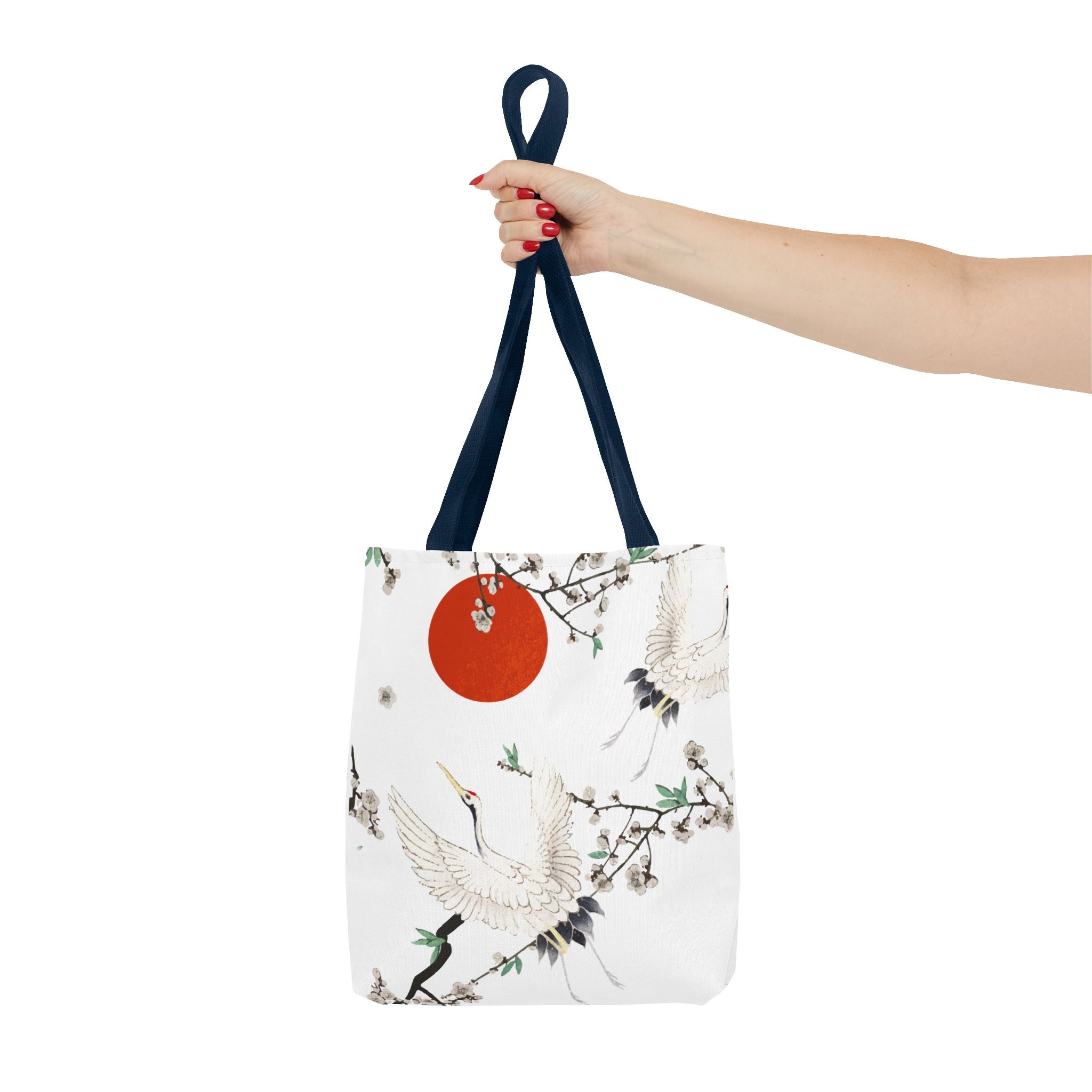 Dancing of the cranes-Tote Bag (AOP)