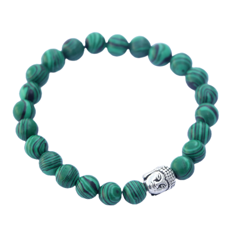 Heart Stone Wrist Mala