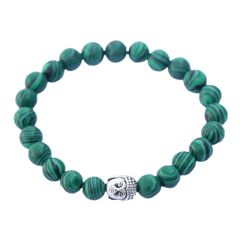 Heart Stone Wrist Mala