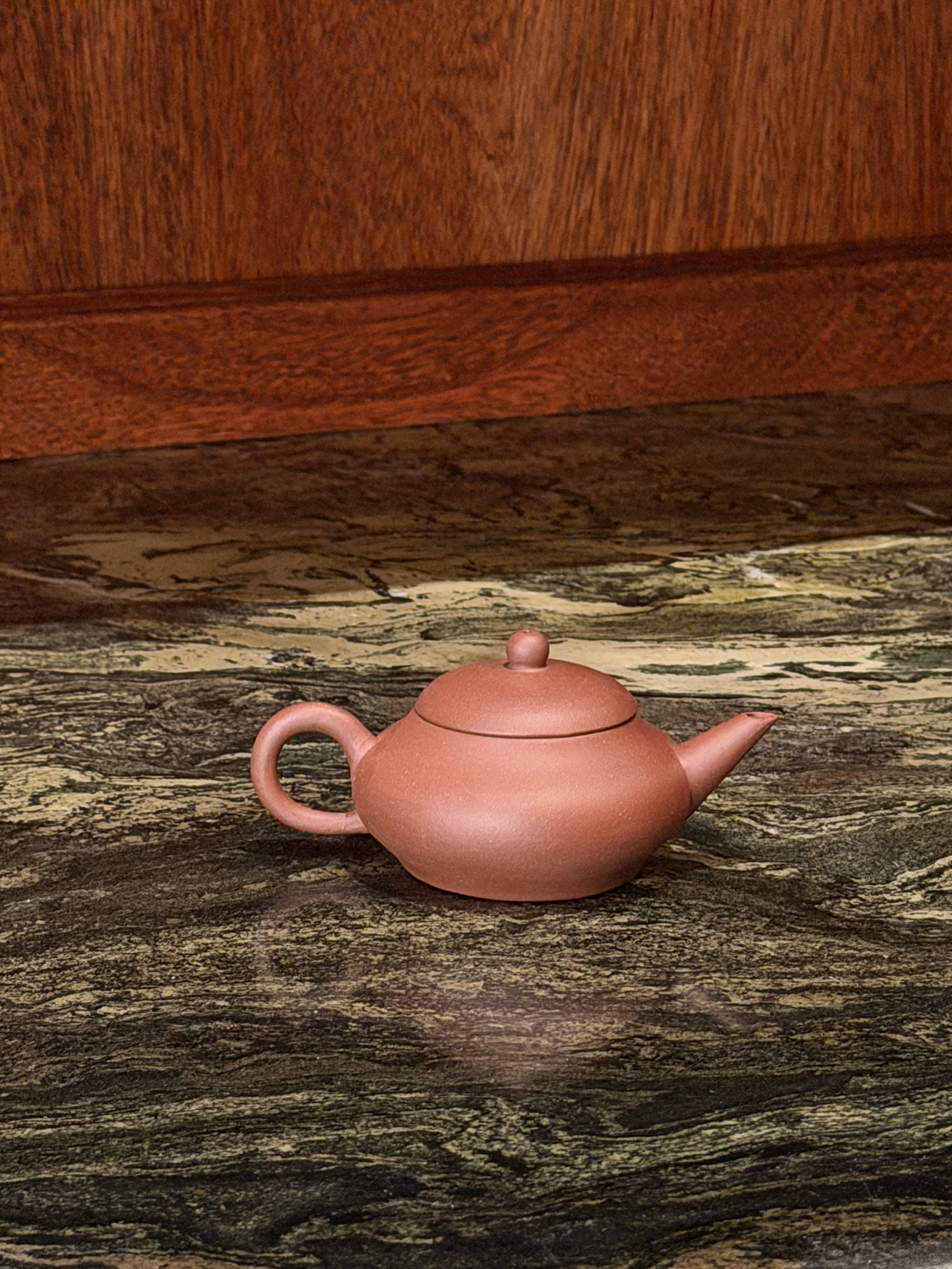 1980's Factory Fully Handmade Zisha Teapot 100ml