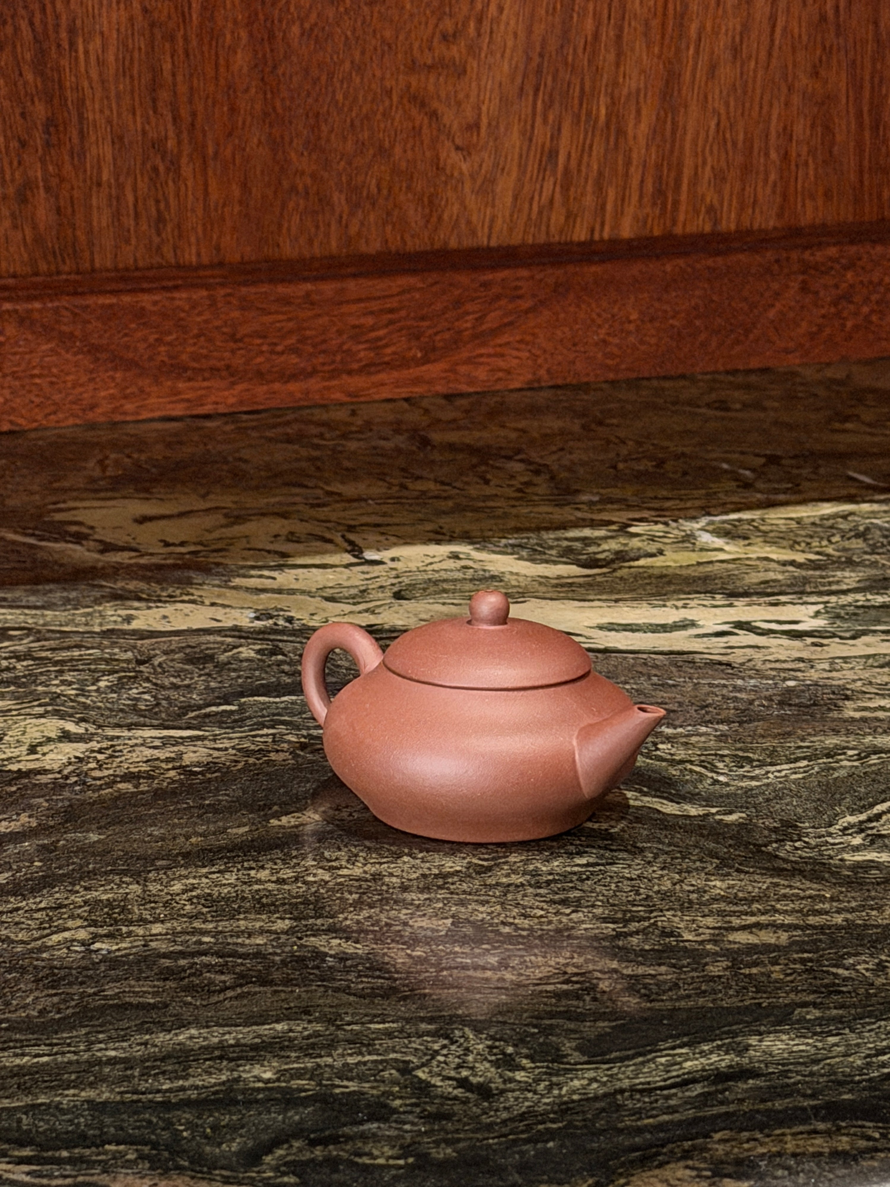 1980's Factory Fully Handmade Zisha Teapot 100ml