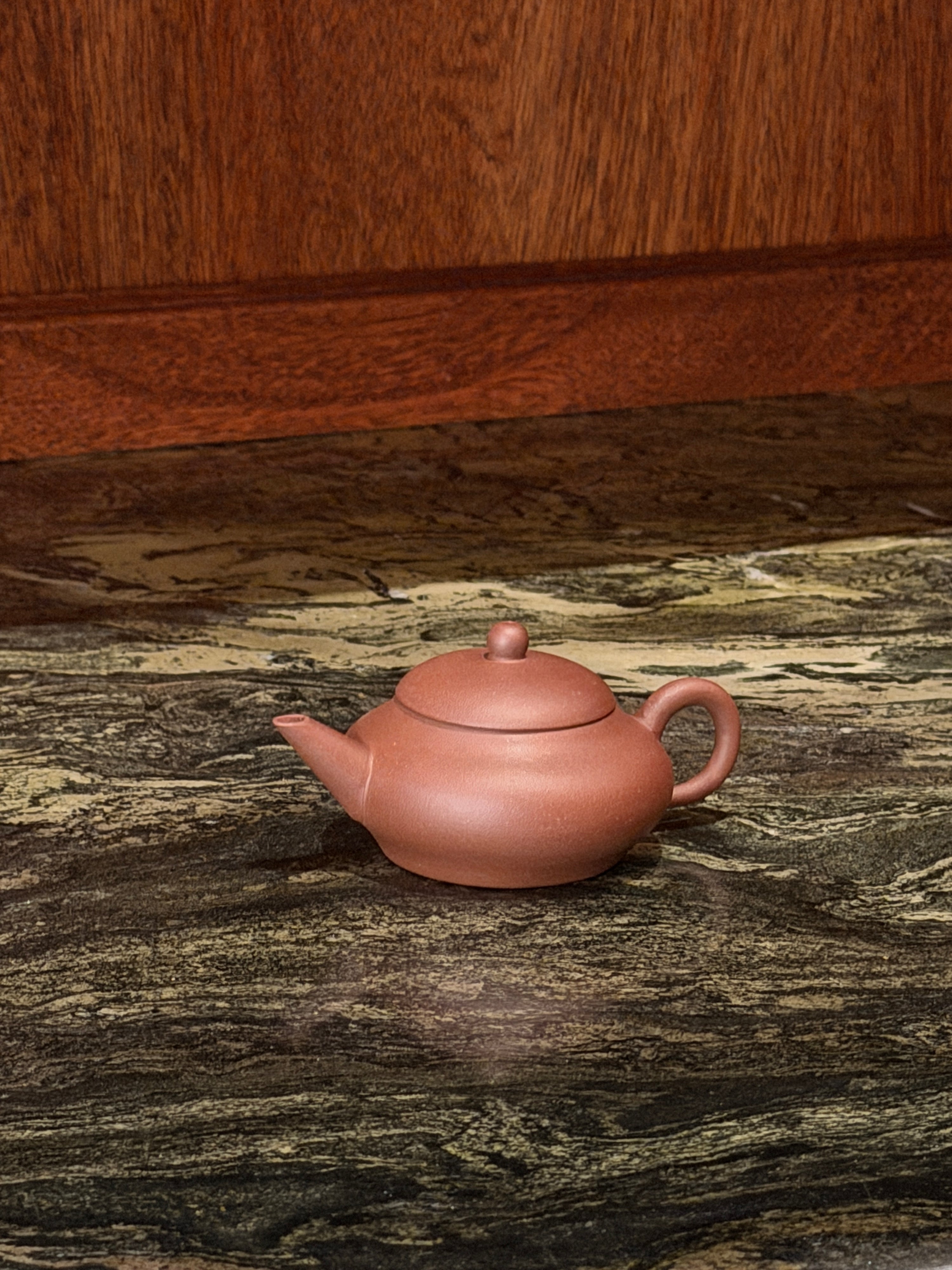 1980's Factory Fully Handmade Zisha Teapot 100ml
