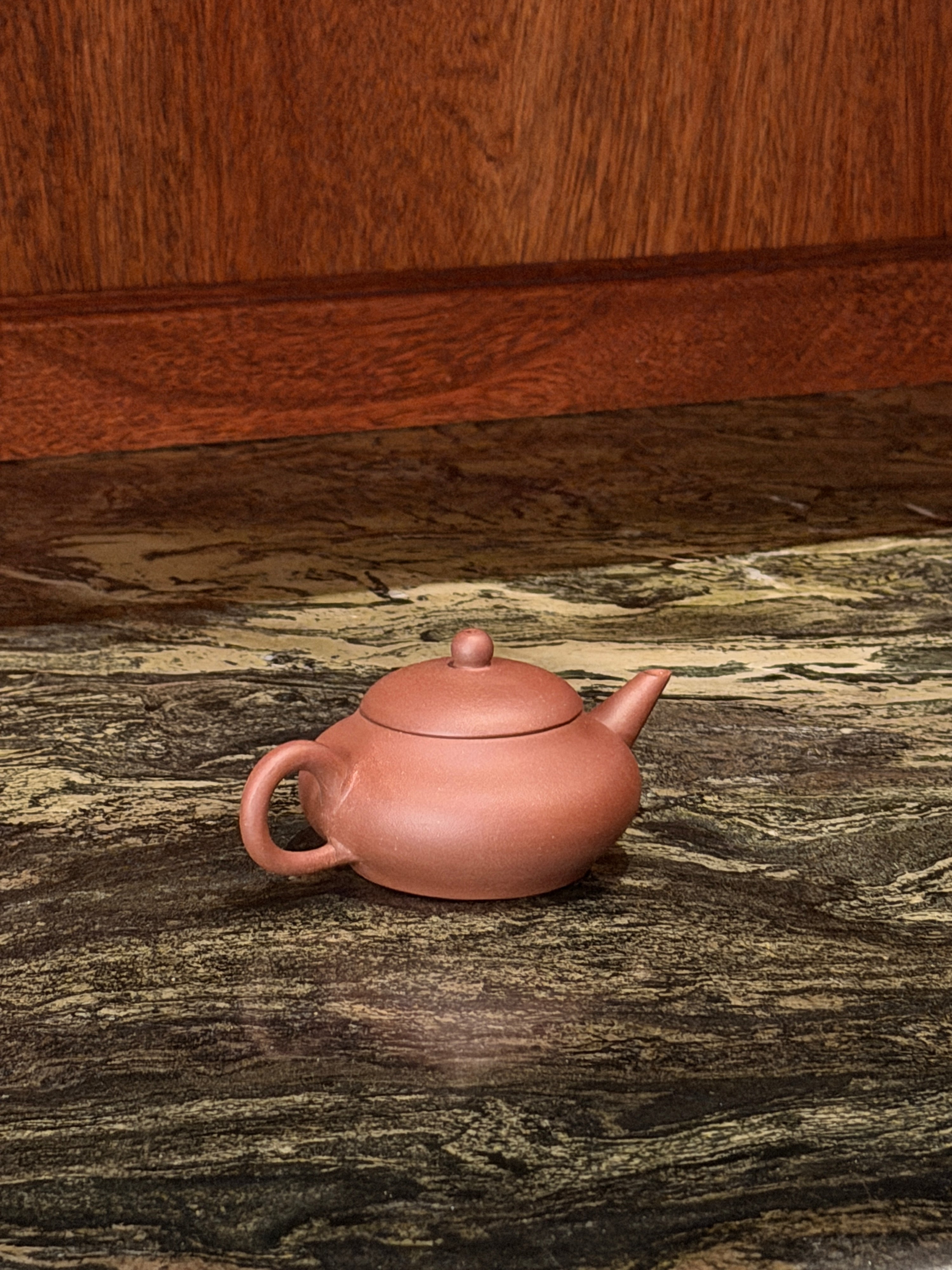 1980's Factory Fully Handmade Zisha Teapot 100ml