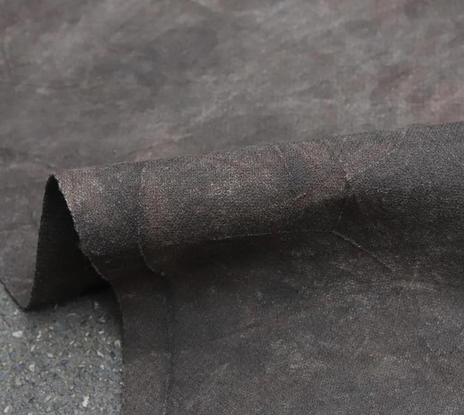 Charcoal Plant Dye Cotton Fabric (Sizing Options)